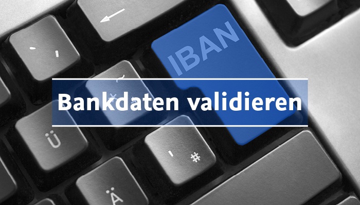 Bankdaten validieren