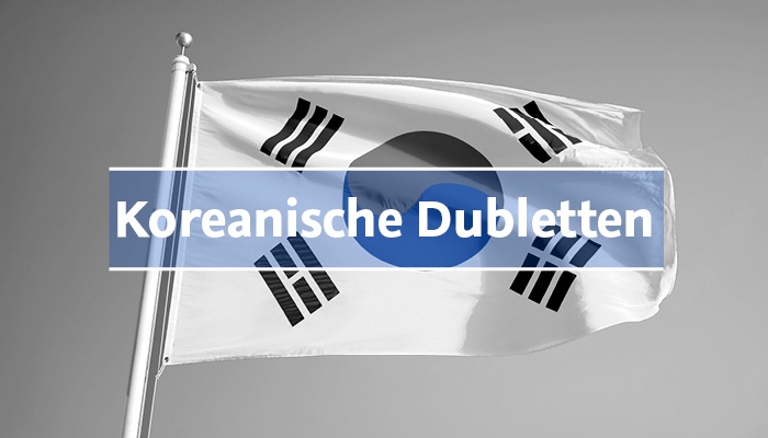 Koreanische Dubletten