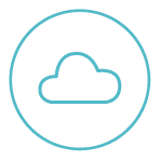 Piktogramm Cloud Services