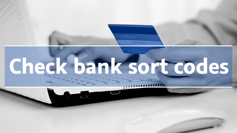 Check bank sort codes