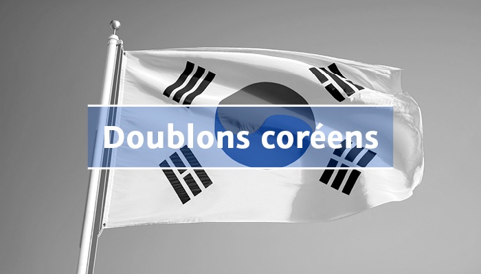Doublons coréens