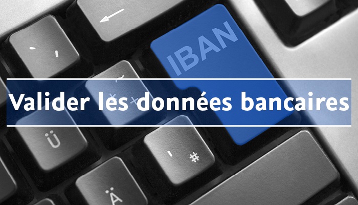 Valider les données bancaires