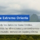 Datos de Extremo Oriente