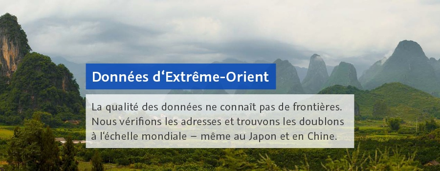 Données d'Extrême-Orient