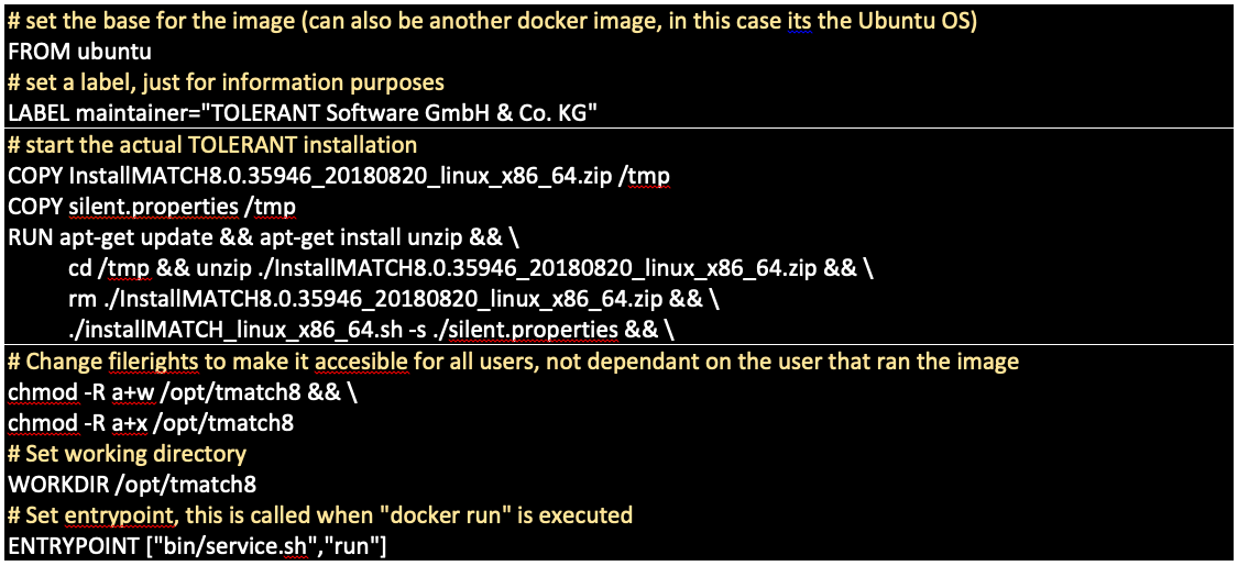 TL Match docker file