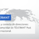 Asistente TOLERANT. Introducción rápida y correcta de direcciones: La función de autocompletar de TOLERANT Post le ayuda a nivel internacional.