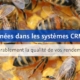 Saisie de données dans les systèmes CRM et ERP