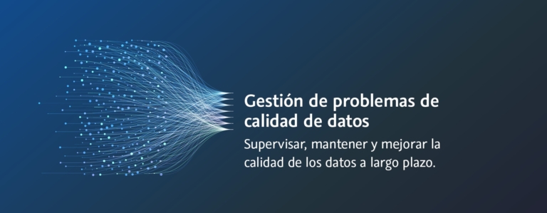 Gestión de problemas de calidad de datos